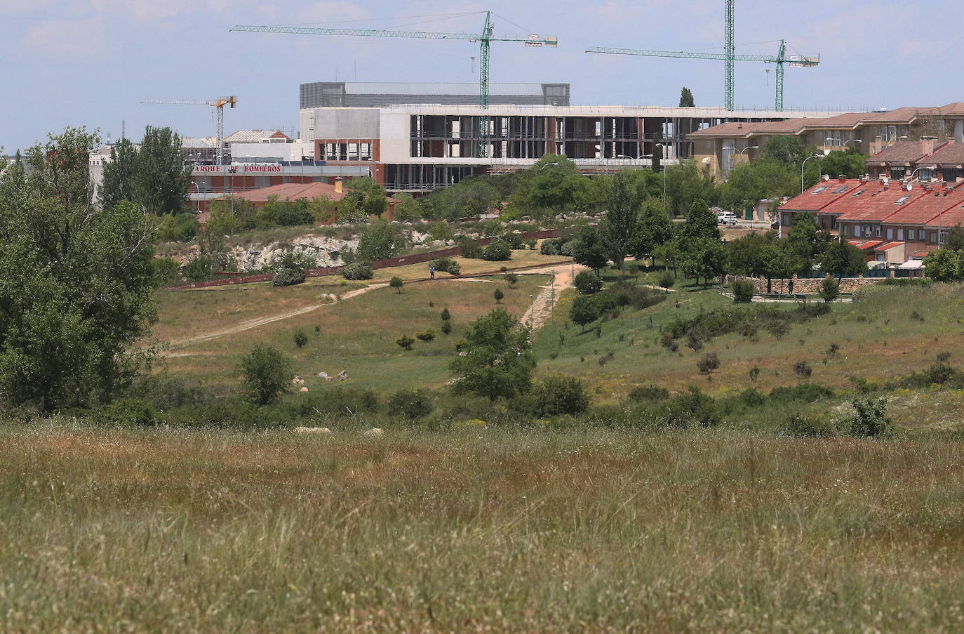 Zona de Nueva Segovia donde está el Camino de los Tanques.