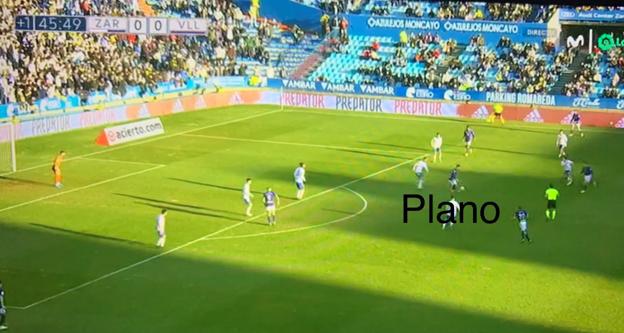 Plano recibiendo entre líneas con claridad