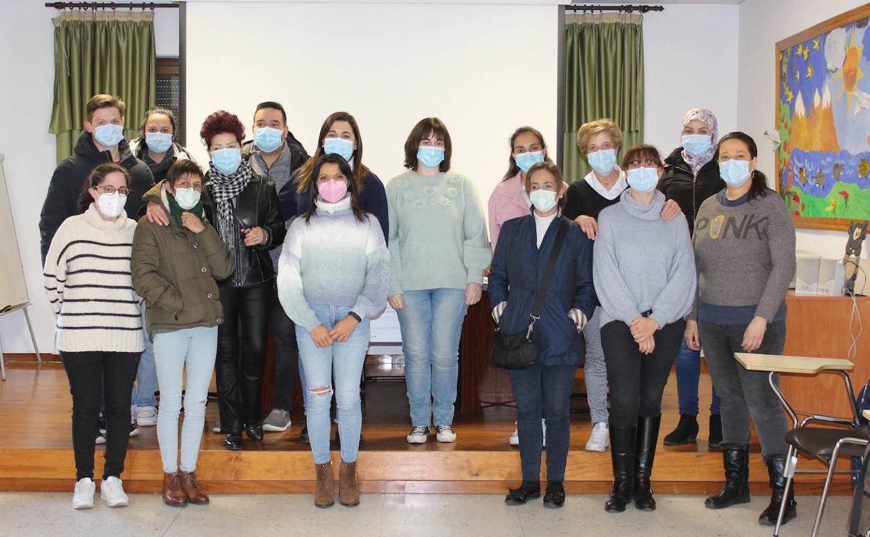 La nueva formación de Cáritas Diocesana Ciudad Rodrigo. 