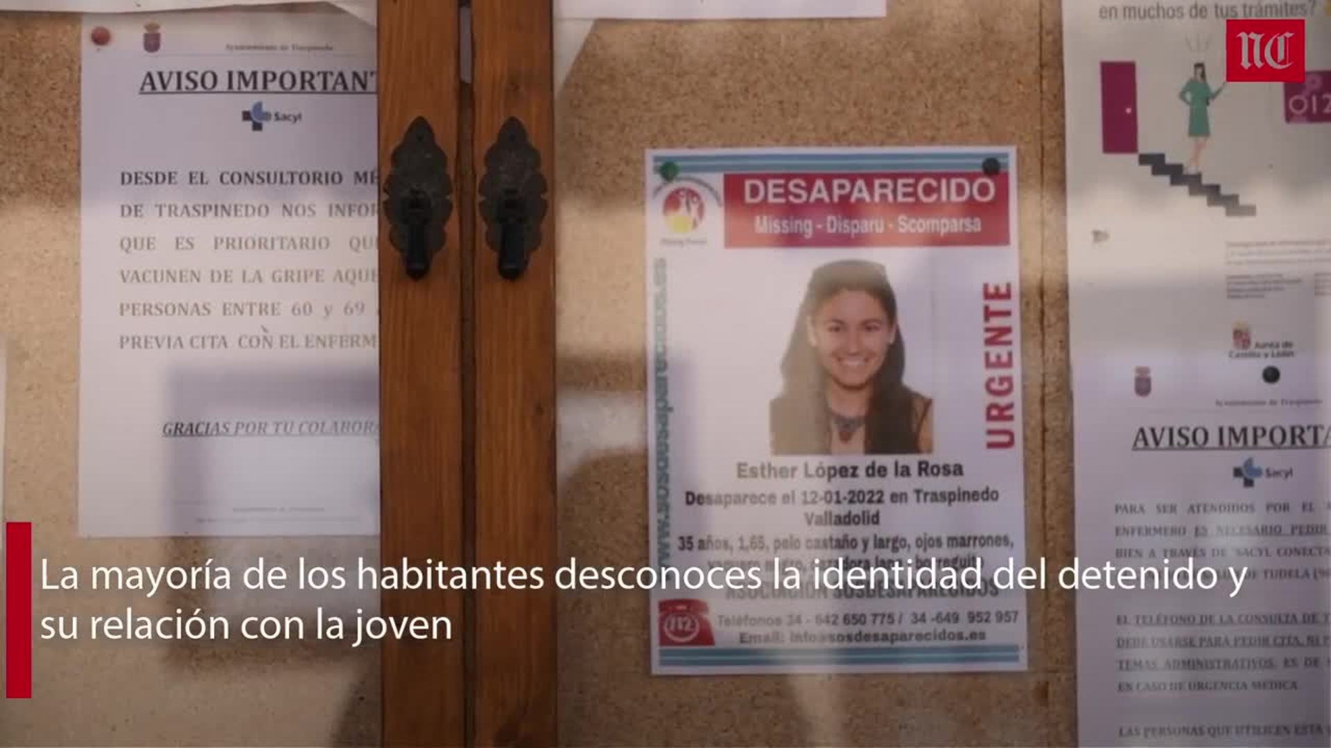 Traspinedo vive una nueva jornada buscando a Esther López de la Rosa