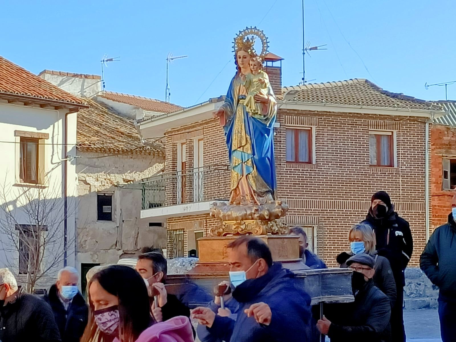 Fotos: Cevico Navero danza a la Virgen de la Paz