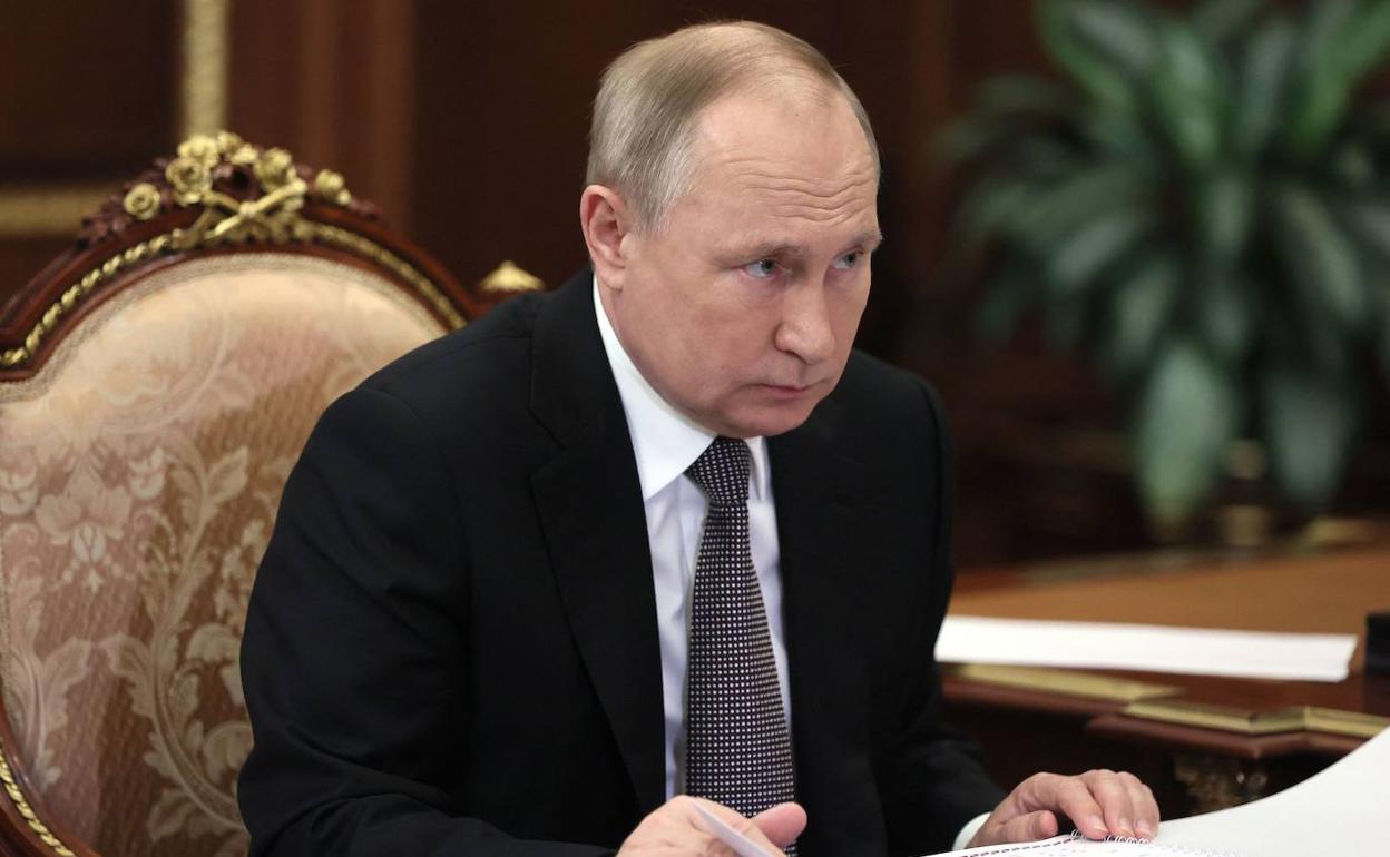 El presidente de Rusia, Vladímir Putin.