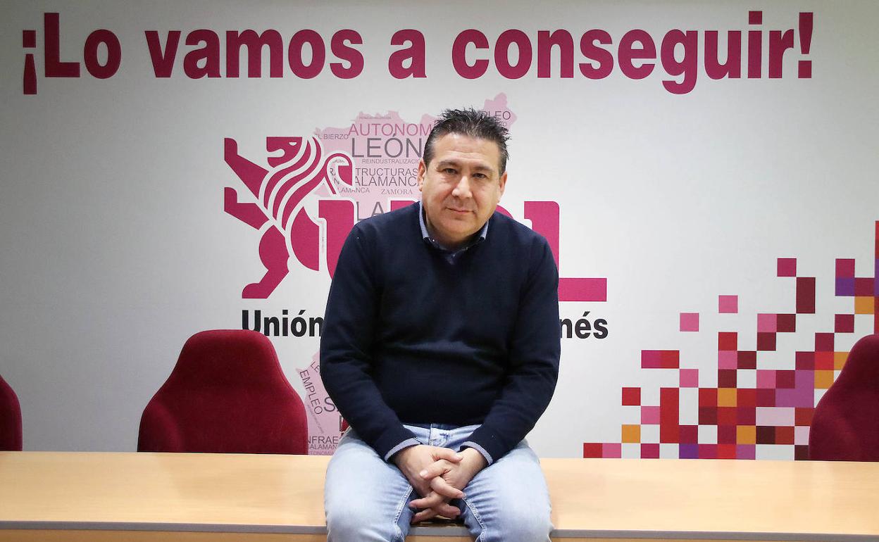 El candidato de UPL, Luis Mariano Santos. 