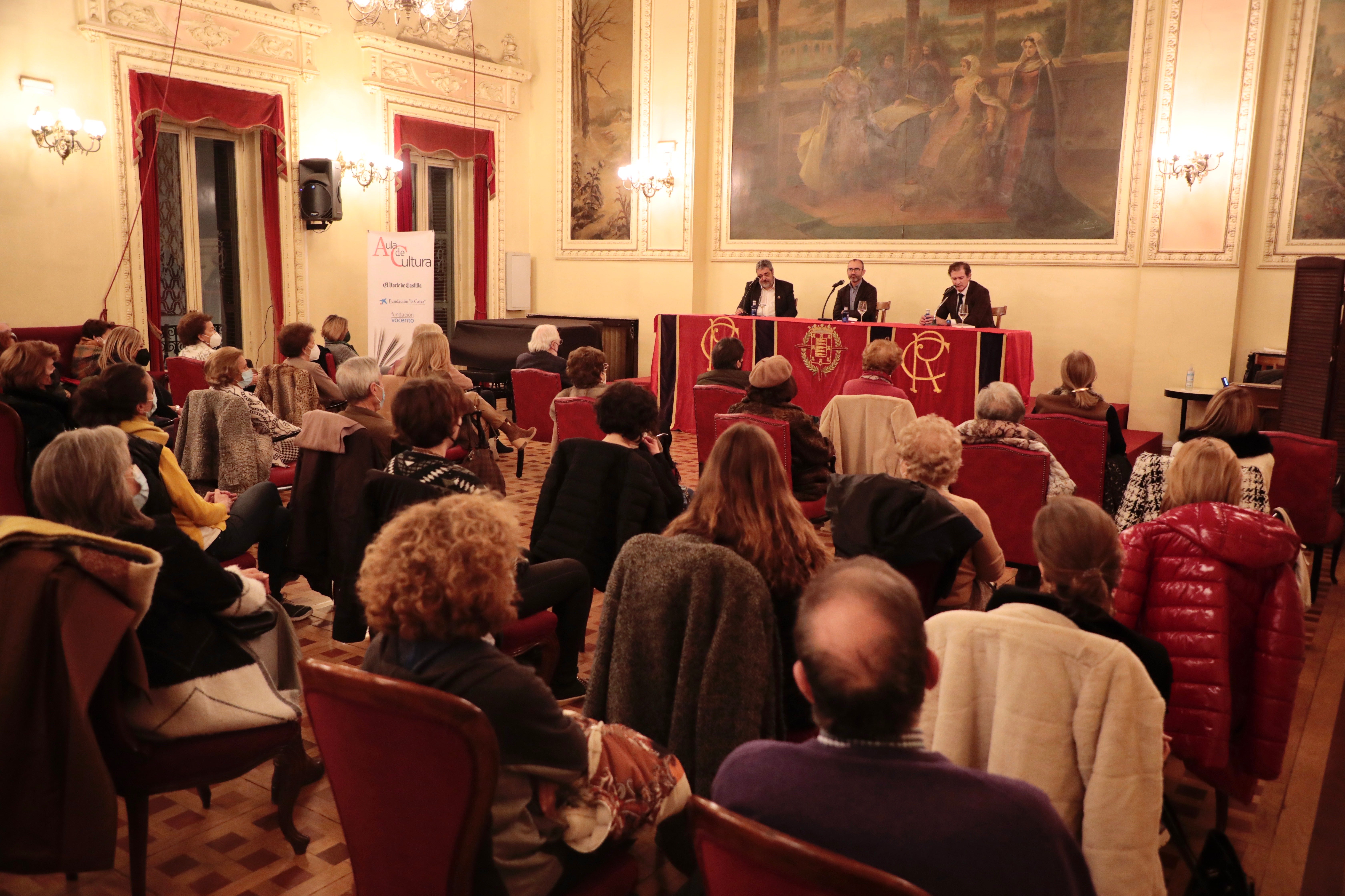 Fotos: Rafael Santandreu, en el Aula de Cultura de El Norte de Castilla