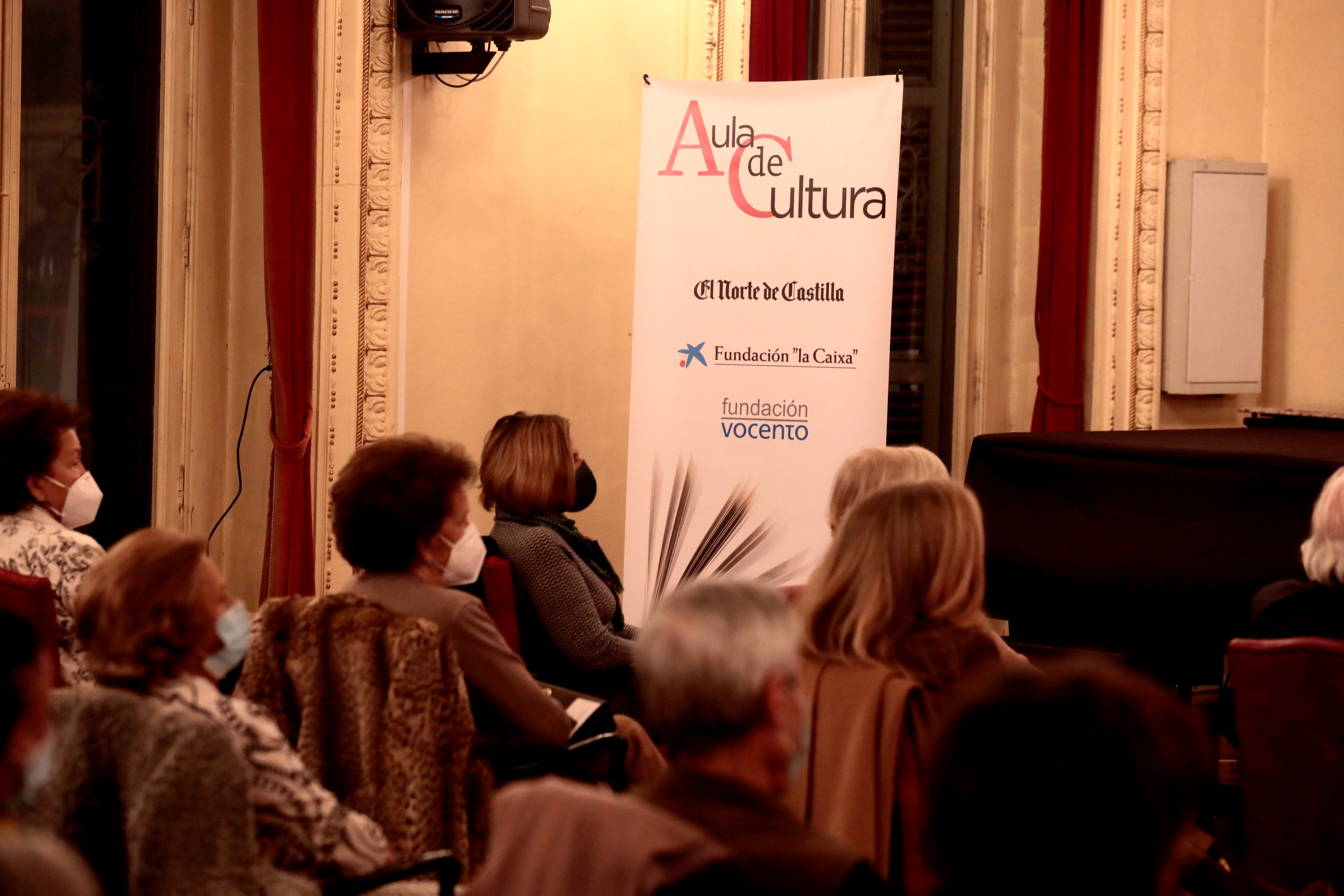 Fotos: Rafael Santandreu, en el Aula de Cultura de El Norte de Castilla