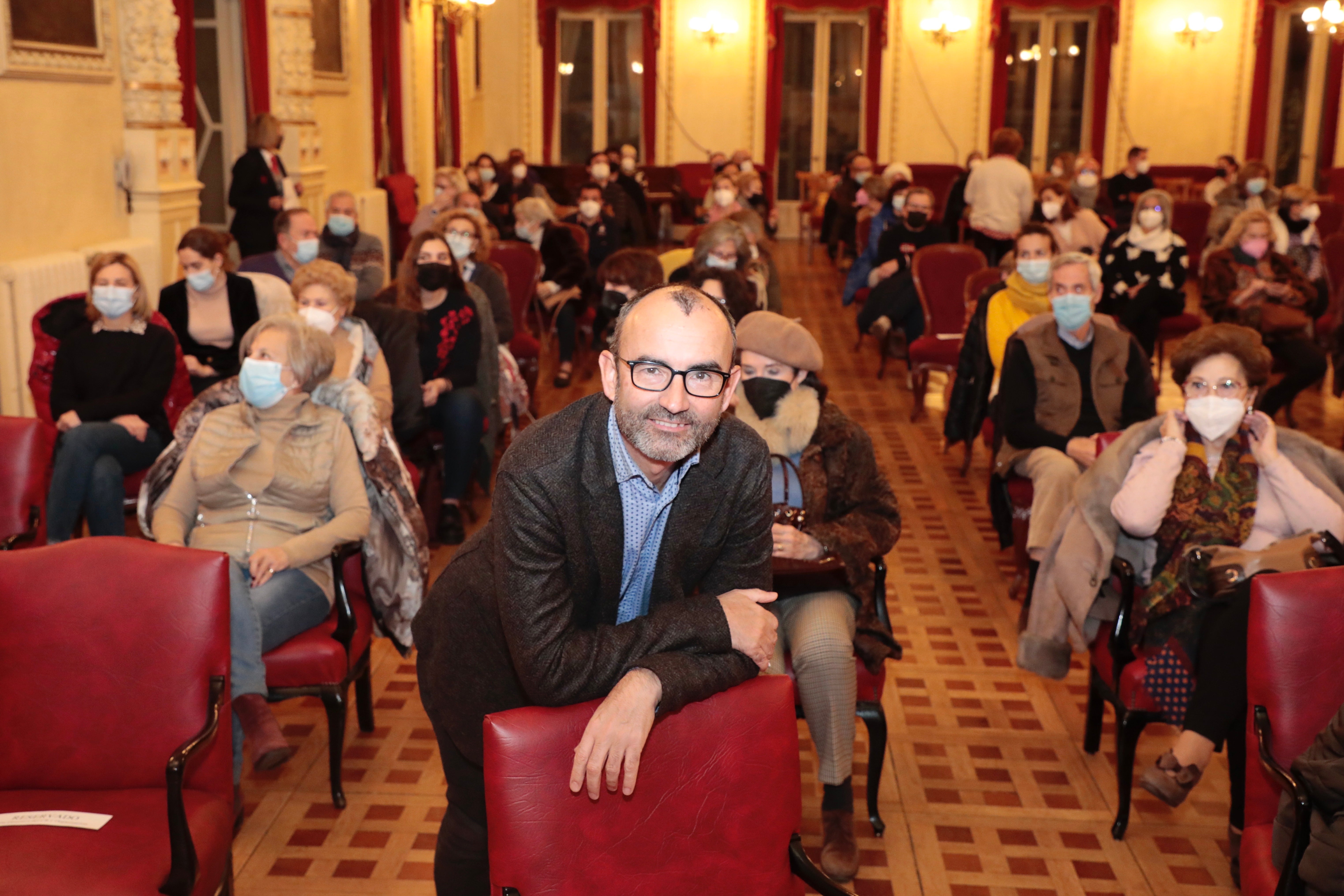 Fotos: Rafael Santandreu, en el Aula de Cultura de El Norte de Castilla