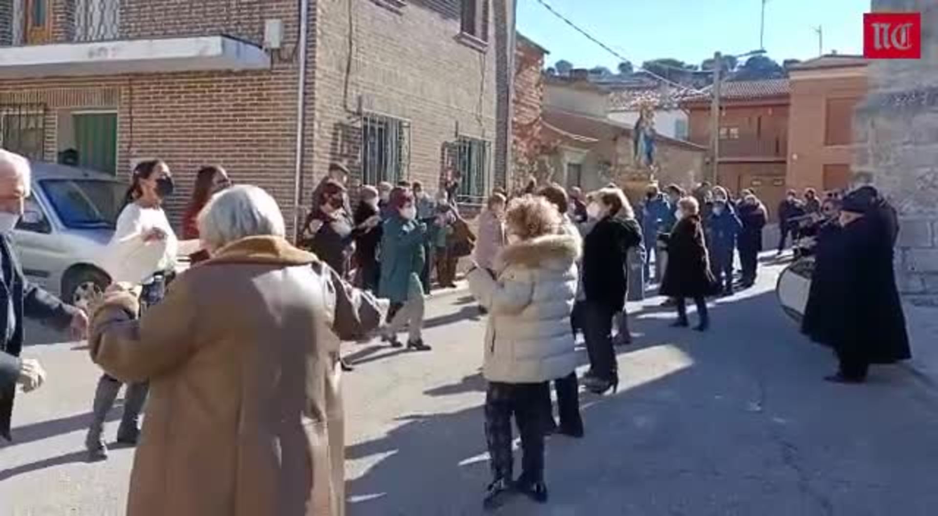 La fiesta de la Virgen de la Paz en Cevico Naveri