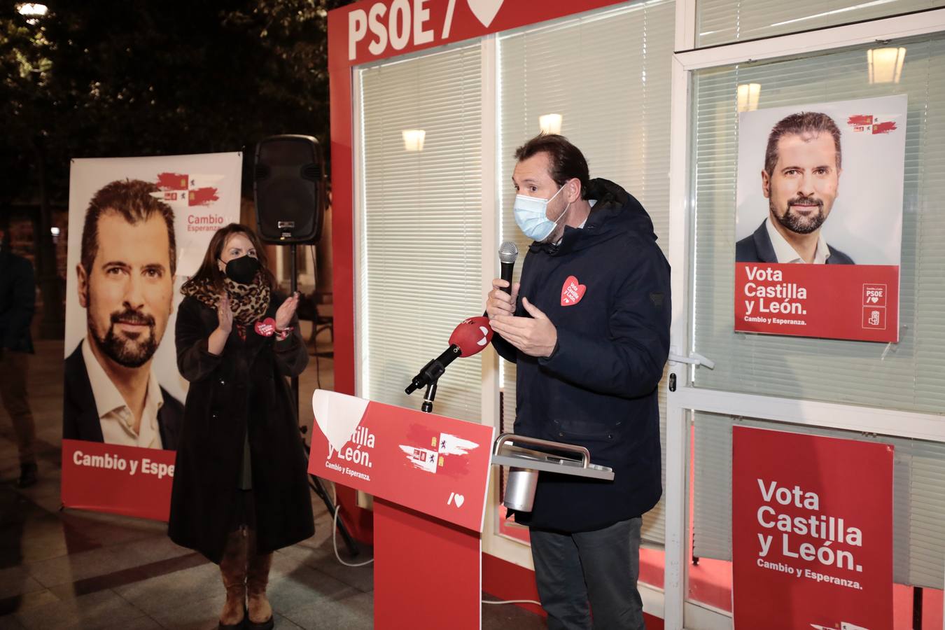 Fotos: Inicio de la campaña en Valladolid