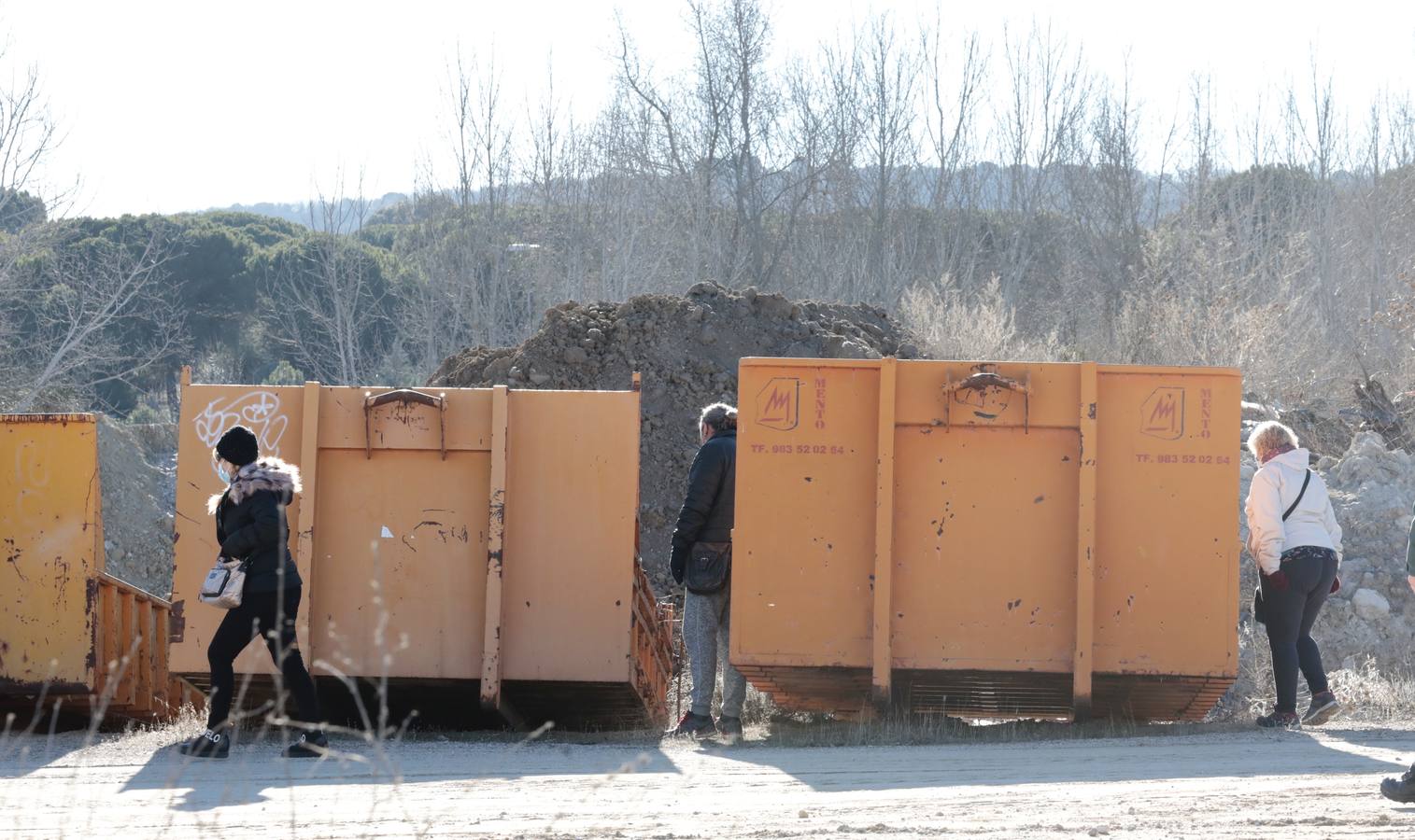 Fotos: Macrobatida en Traspinedo para buscar a Esther López