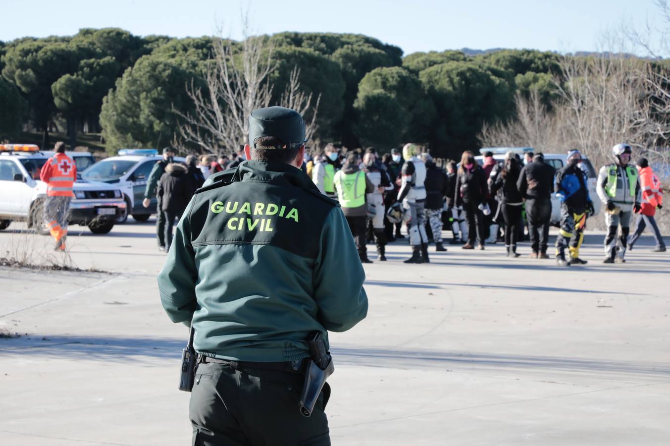 Fotos: Macrobatida en Traspinedo para buscar a Esther López