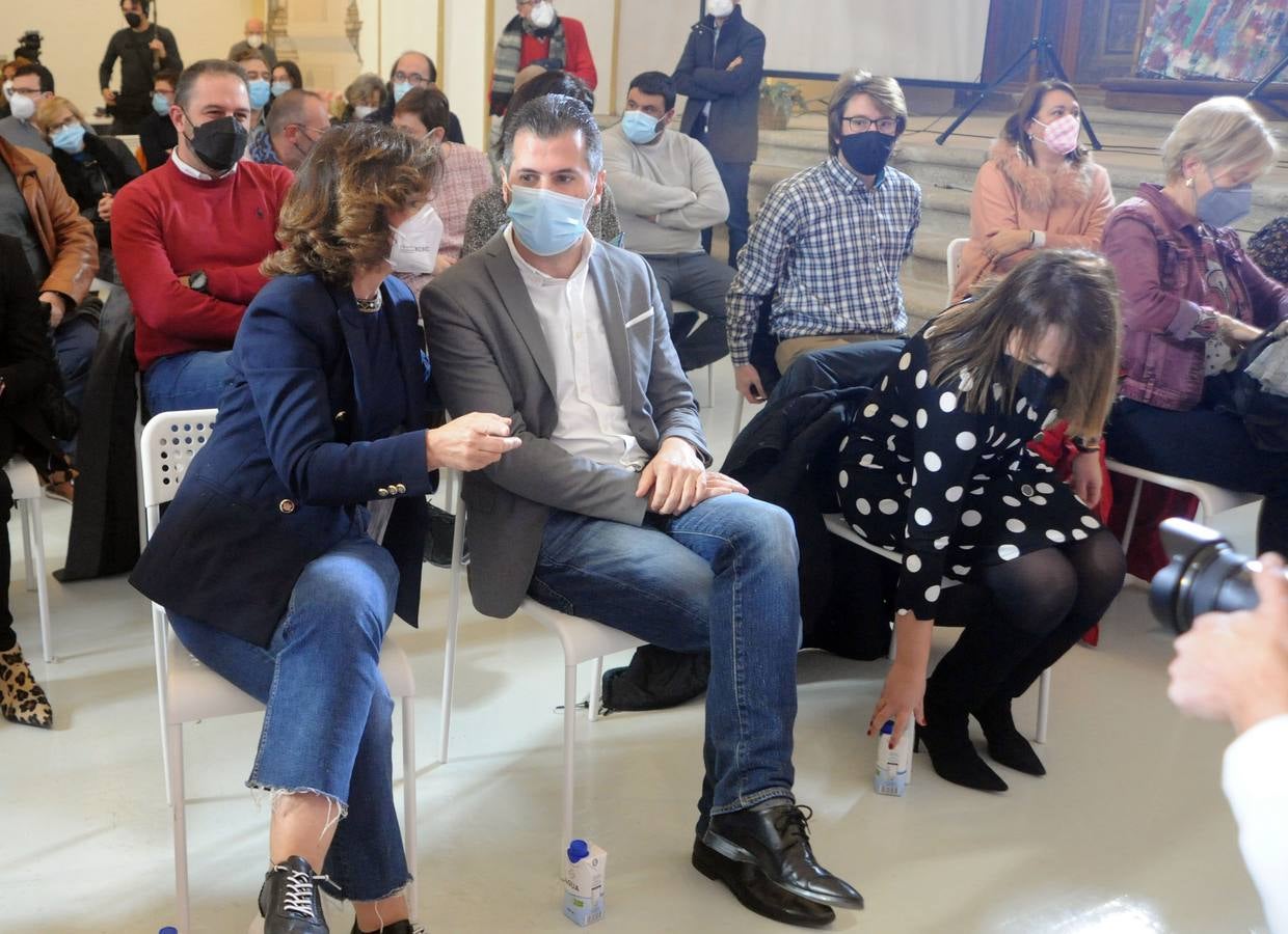 Fotos: Acto político del PSOE en Medina del Campo con Luis Tudanca y Carmen Calvo