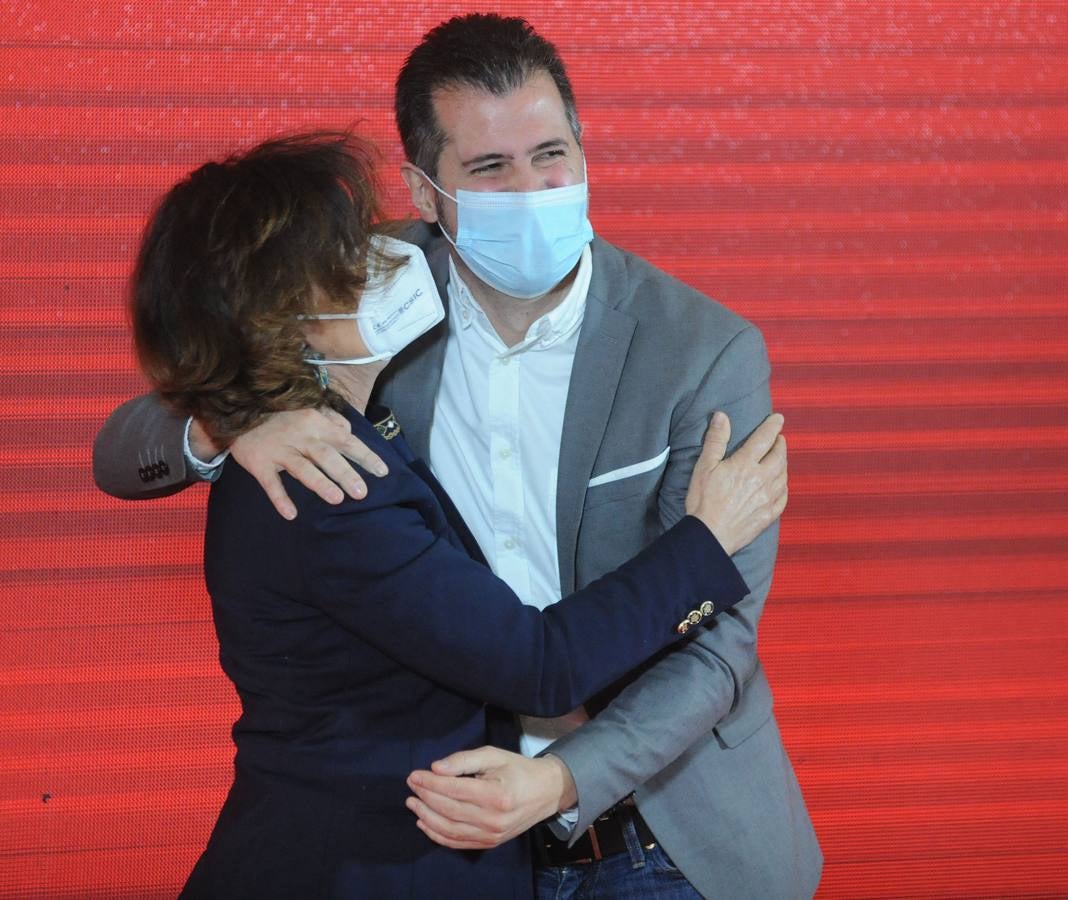 Fotos: Acto político del PSOE en Medina del Campo con Luis Tudanca y Carmen Calvo