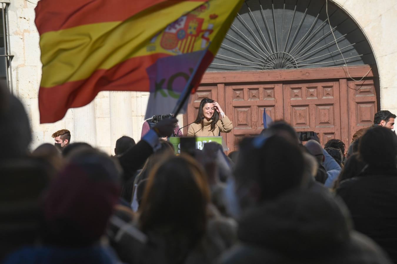 Fotos: Mitin de Vox en Valladolid con la diputada Macarena Olona