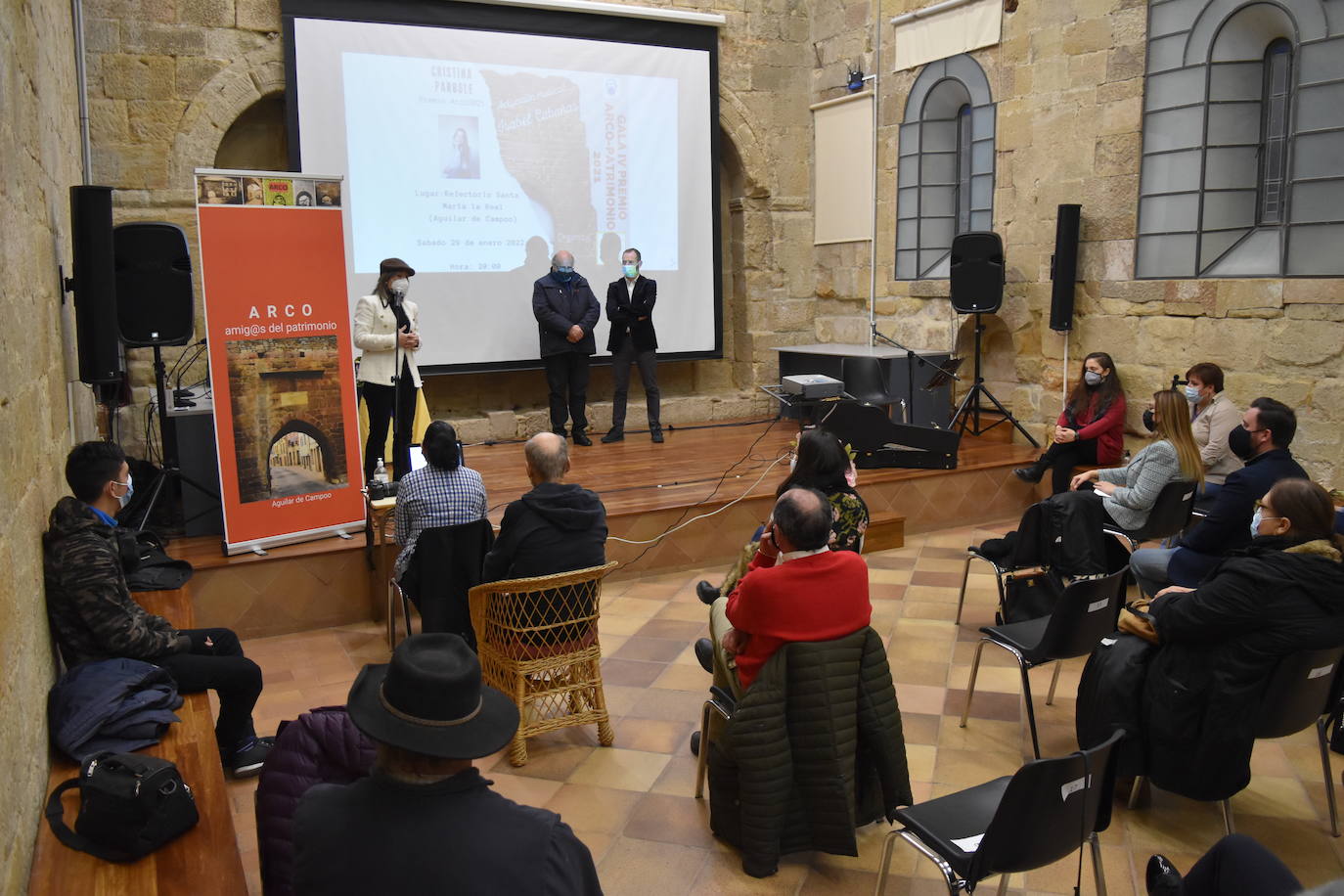 Fotos: Premio Arco por su labor por el patrimonio a Cristina Párbole