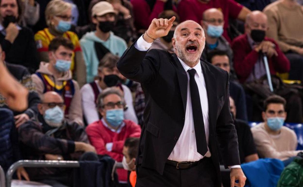 Pablo Laso, entrenador del Real Madrid 