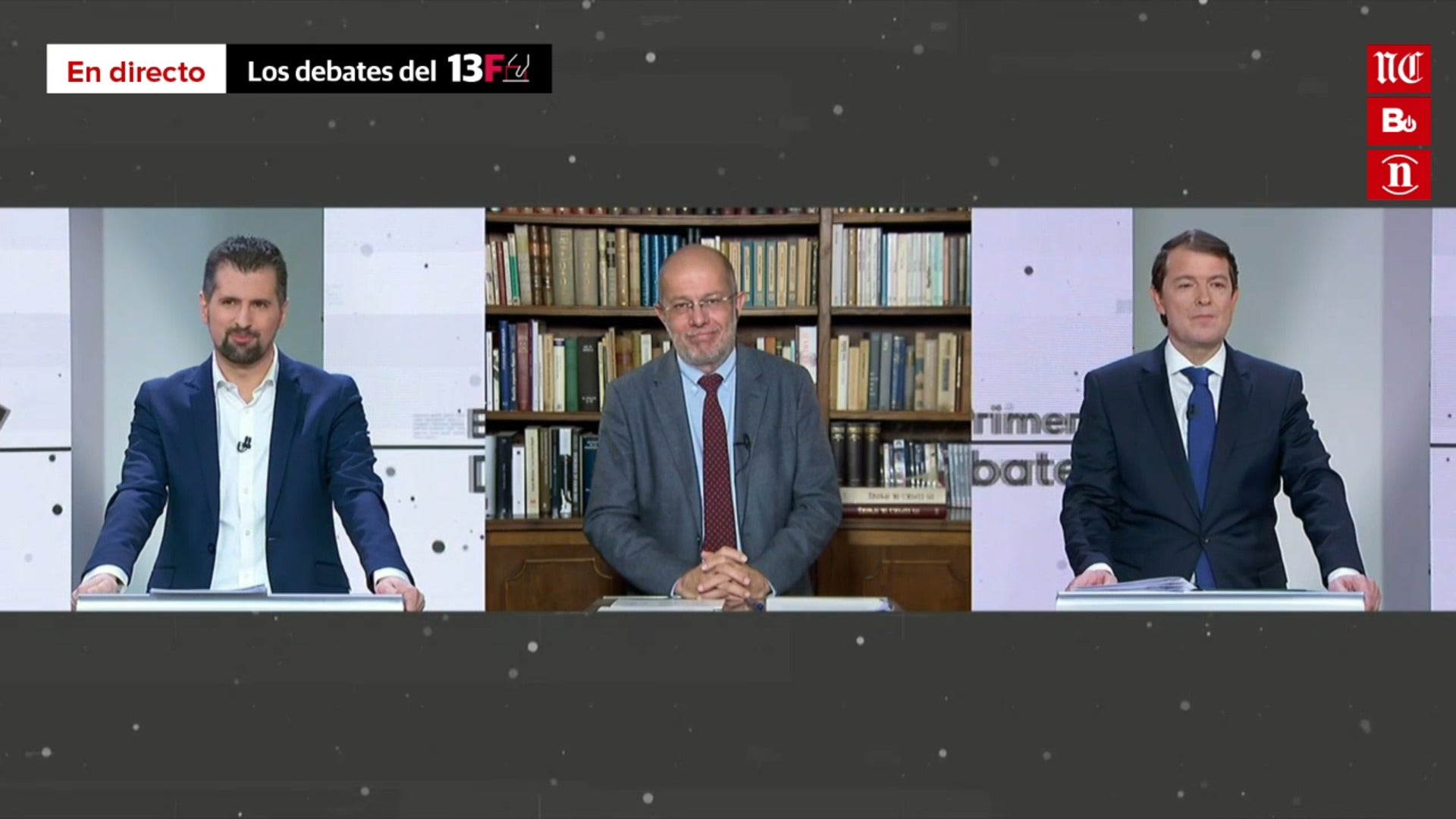 Vídeo íntegro del primer debate de cara a las elecciones del 13-F en Castilla y León