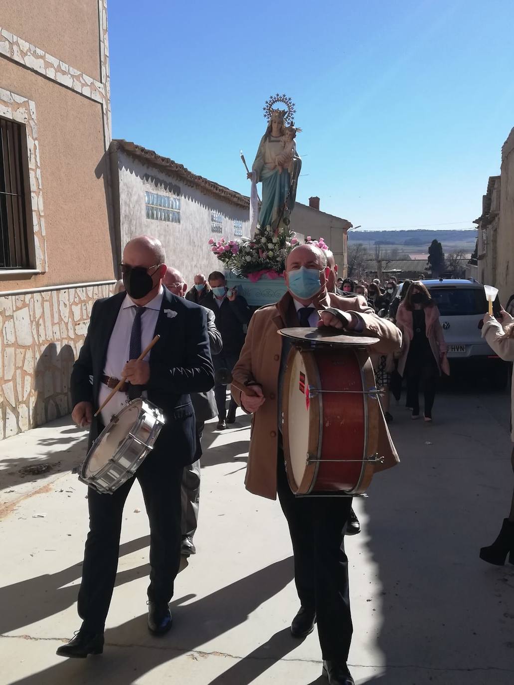 Fotos: Procesión de la Virgen de las Candelas en Tordehumos