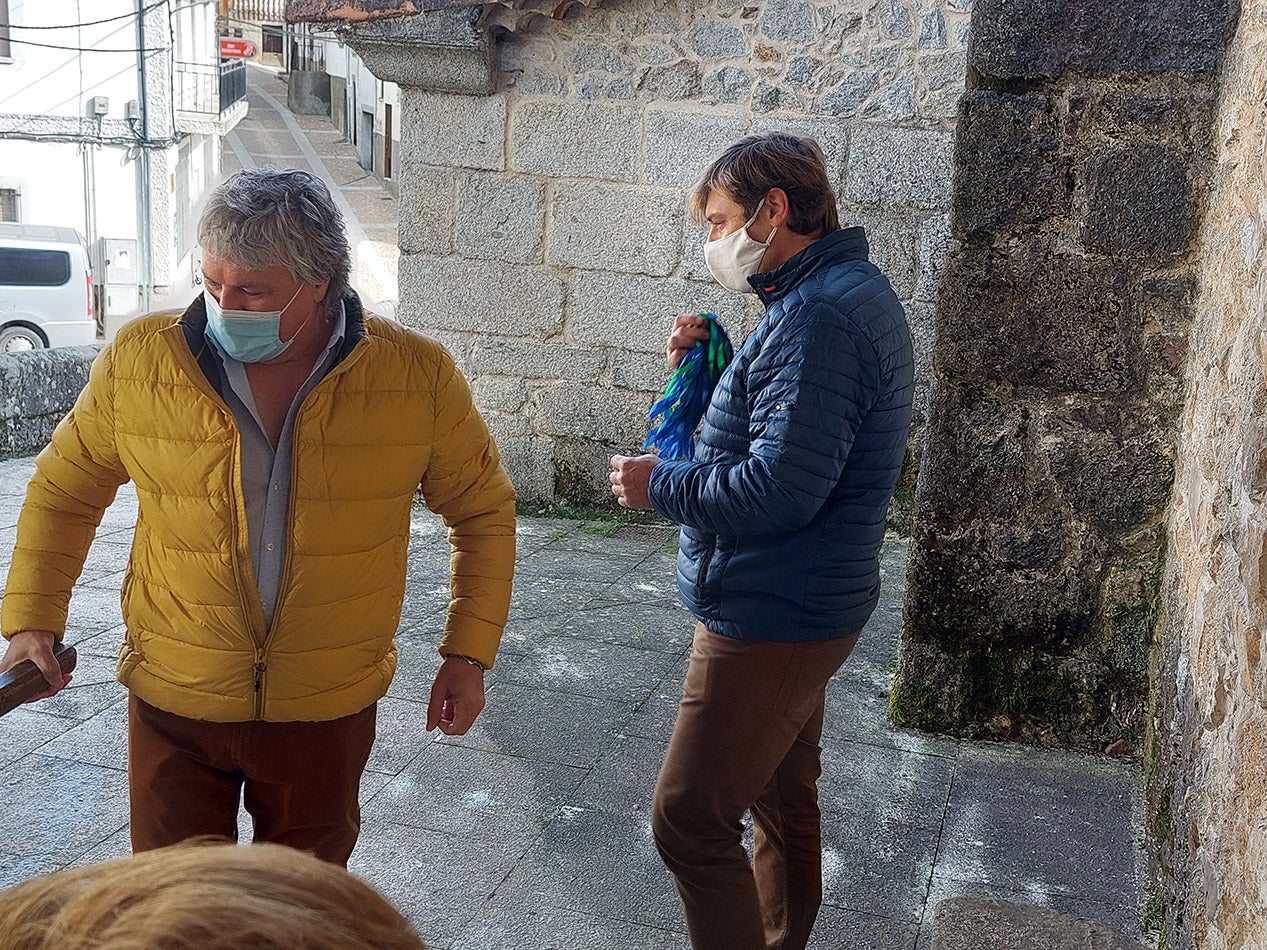 Santibáñez de la Sierra enviará la recaudación del ofertorio de San Blas a La Palma