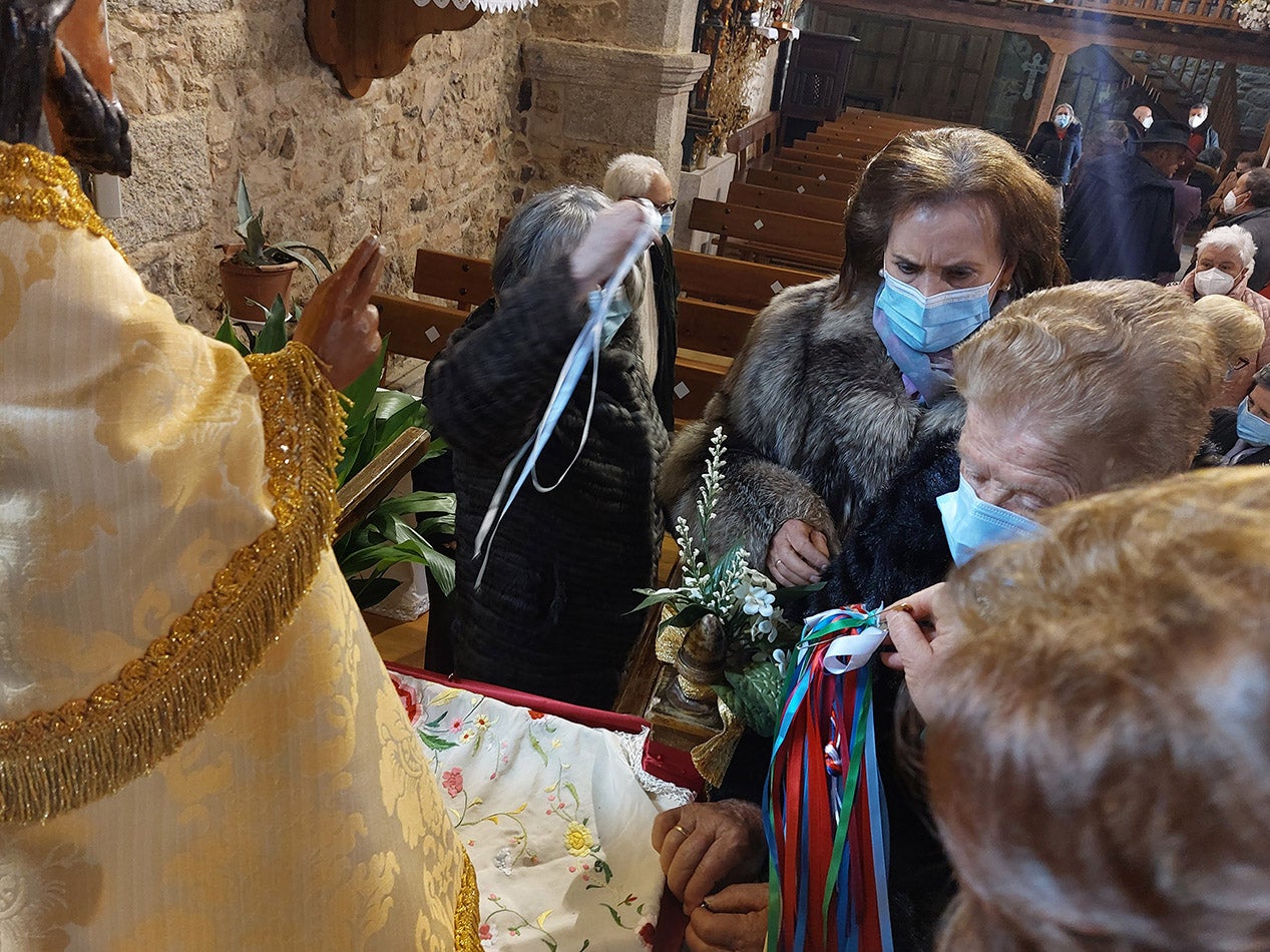 Santibáñez de la Sierra enviará la recaudación del ofertorio de San Blas a La Palma