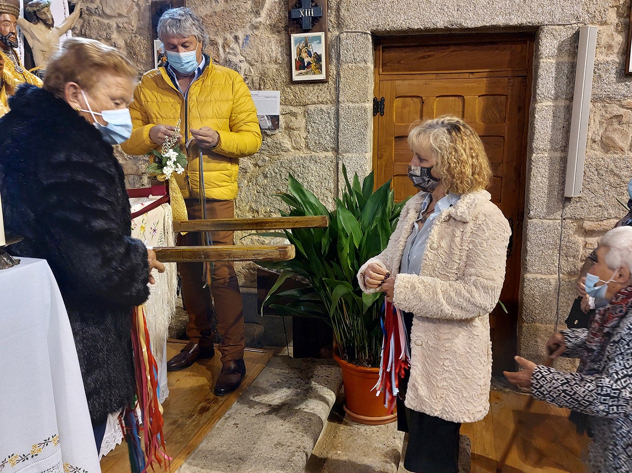 Santibáñez de la Sierra enviará la recaudación del ofertorio de San Blas a La Palma