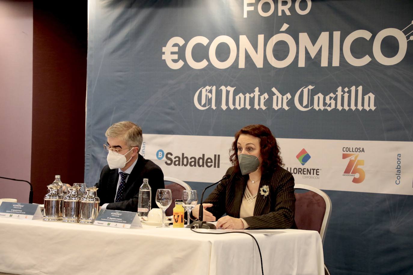 Fotos: La exminitra Magdalena Valerio, en el Foro Económico de El Norte