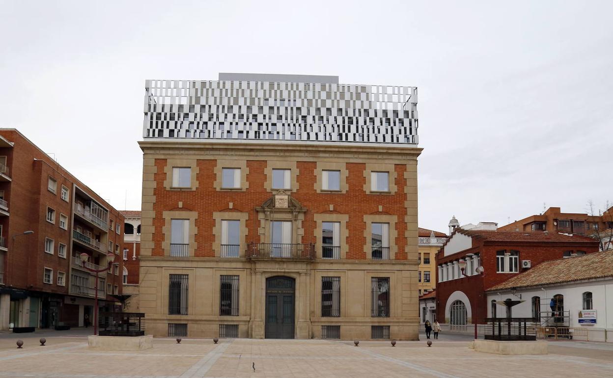 Edificio de los juzgados de Palencia.