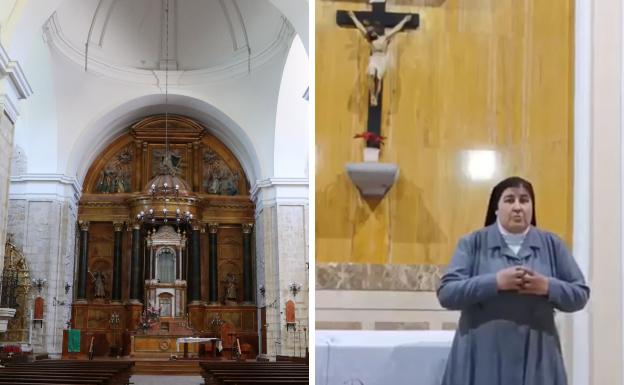 Las monjas de Ampudia abandonan el Monasterio de Alconada y se mudan a Madrid