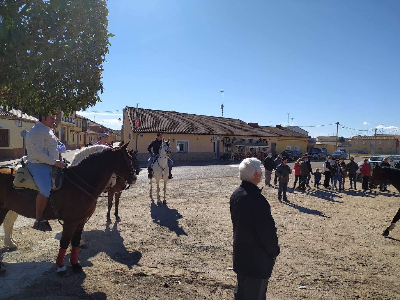 Carrera de cintas a caballo de Villagarcía de Campos y Tordehumos. 