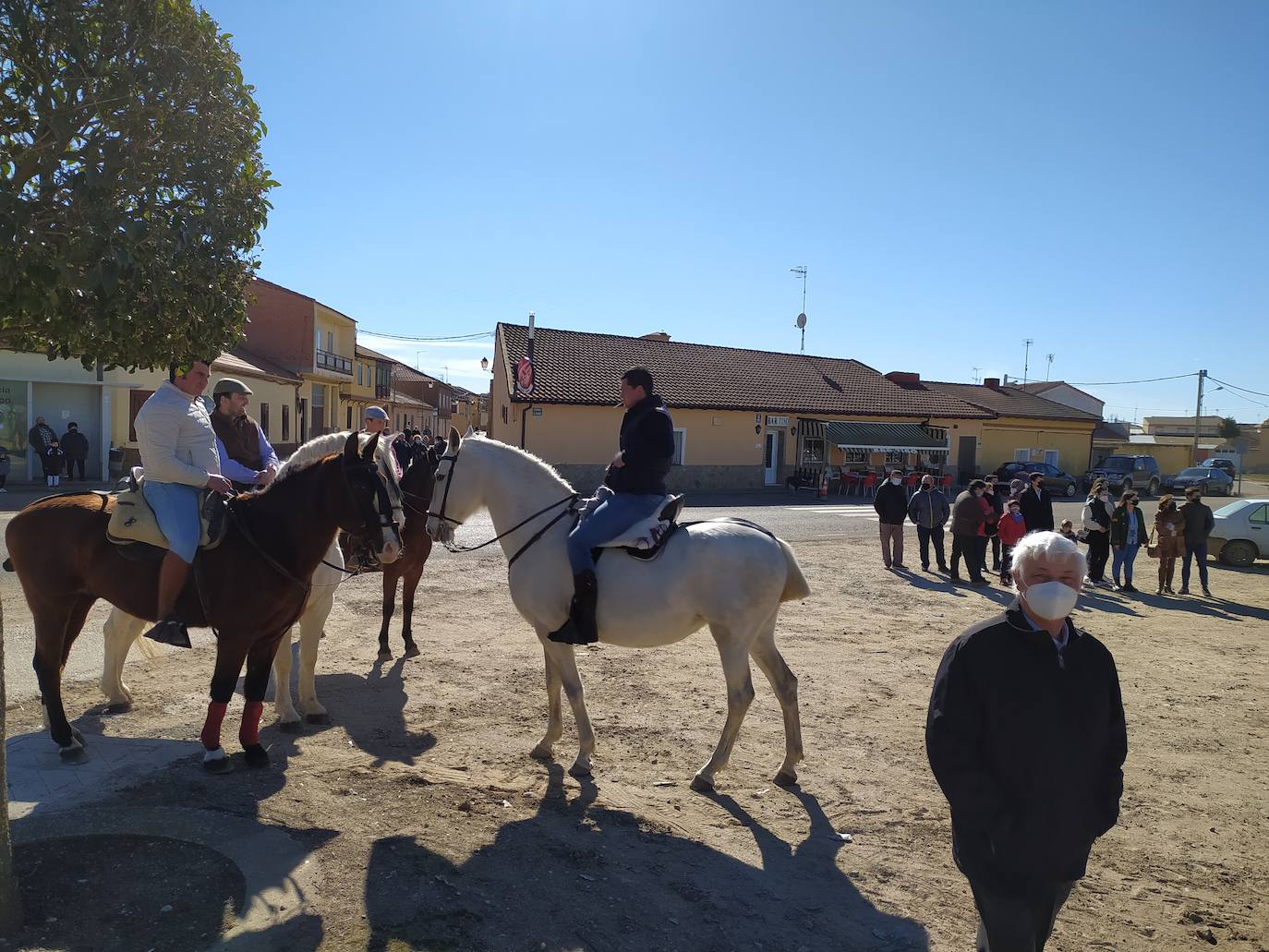 Carrera de cintas a caballo de Villagarcía de Campos y Tordehumos. 