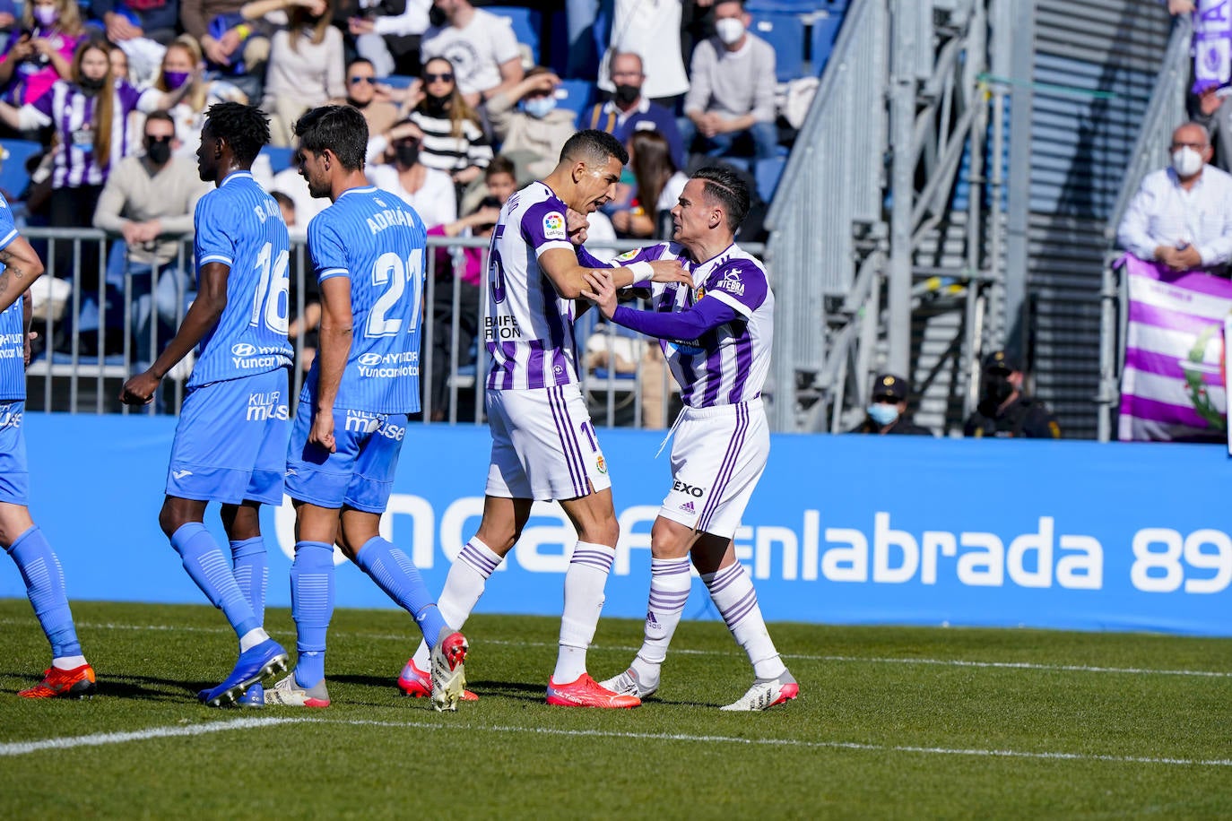 Fotos: Empate del Real Valladolid ante el Fuenlabrada (1/2)