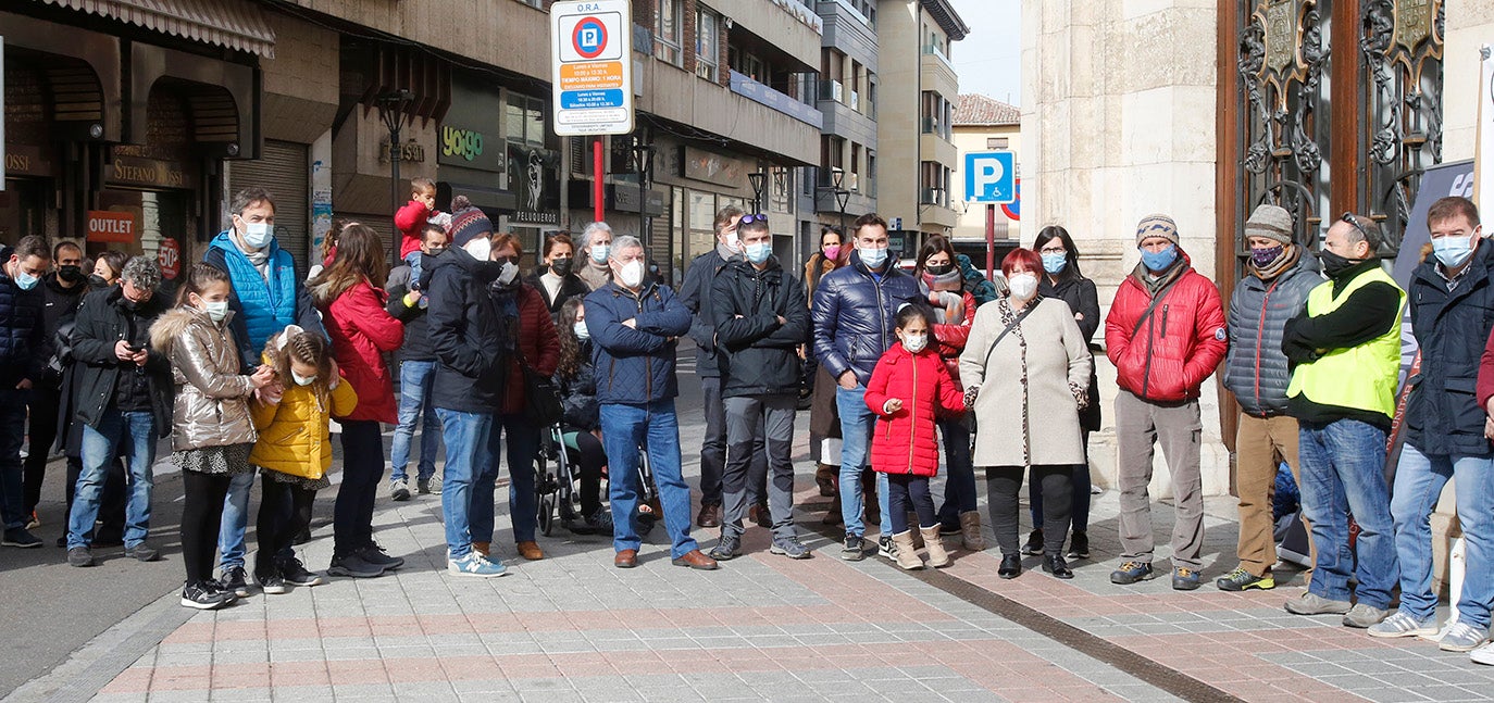 Los bomberos de Palencia exigen efectivos profesionales en la provincia