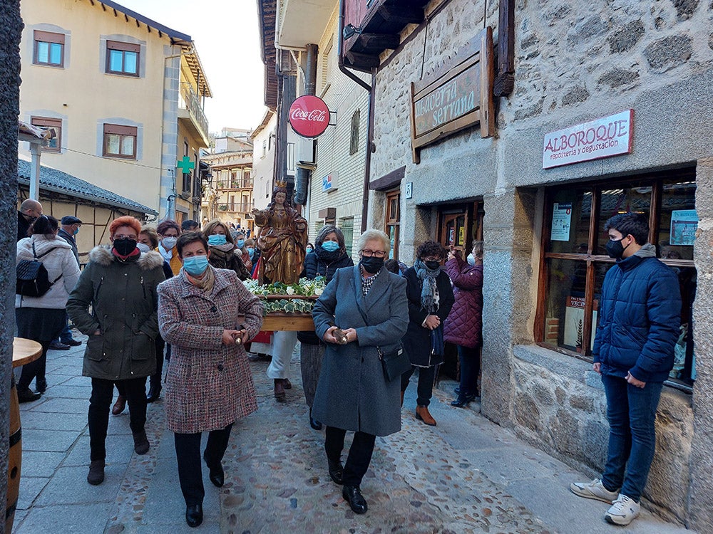 Festividad de Santa Águeda en San Esteban de la Sierra