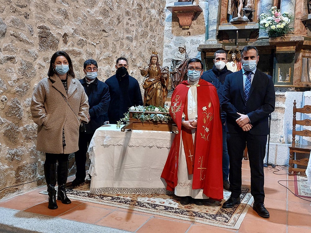 Festividad de Santa Águeda en San Esteban de la Sierra