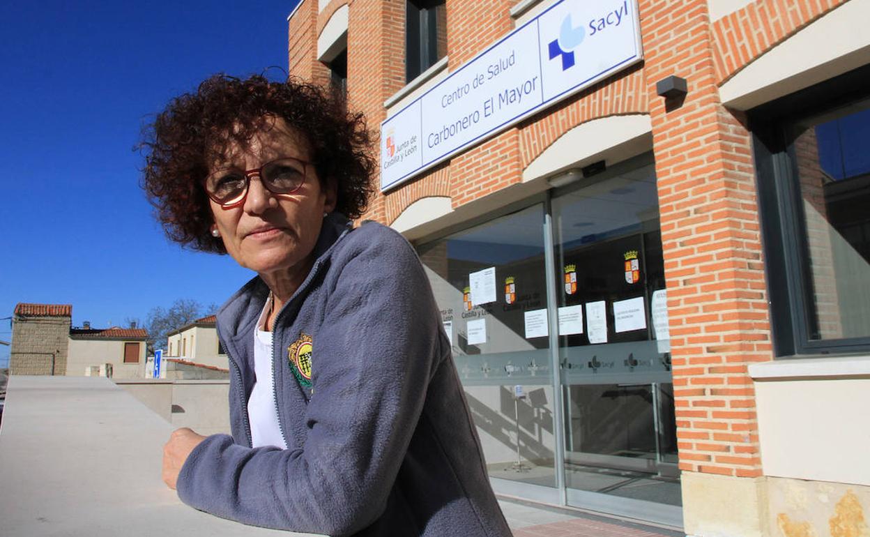 Lucía Corral, médico de Atención Primaria en Carbonero el Mayor.