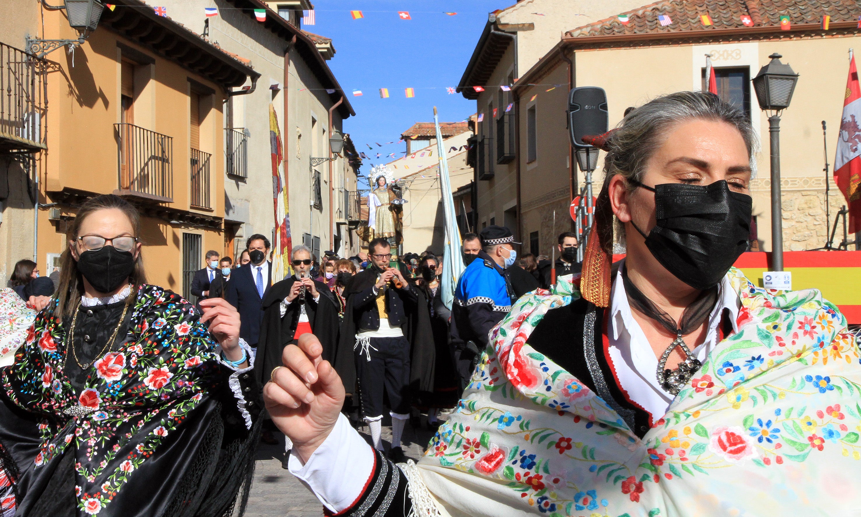 Celebración de Santa Águeda en Zamarramala.