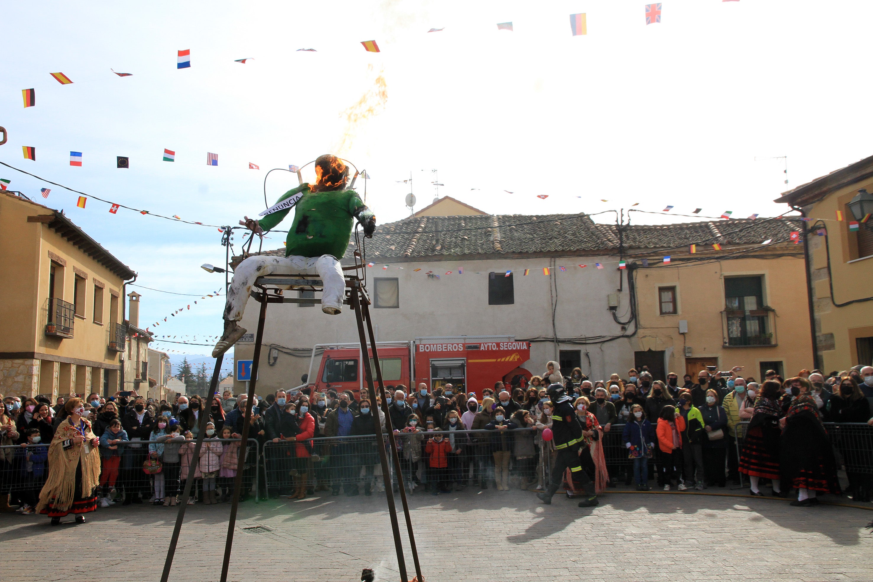 Celebración de Santa Águeda en Zamarramala.