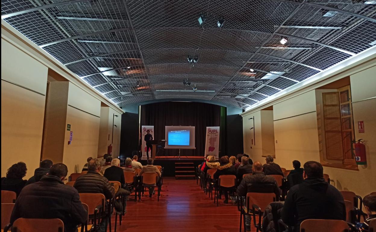 Un acto de UPL en Salamanca.