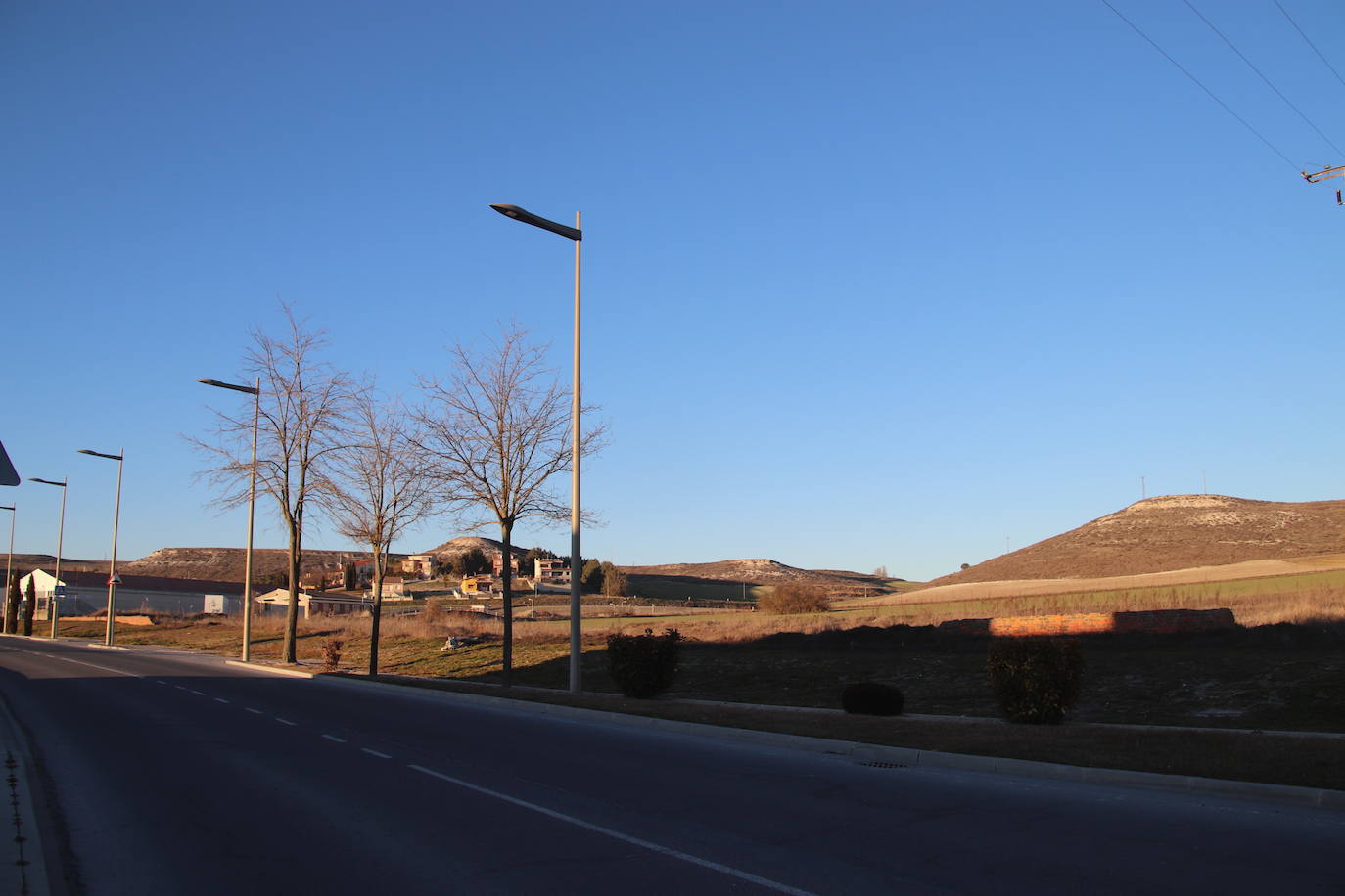 Zona de Cuéllar donde se trabaja en el desarrollo de suelo industrial.