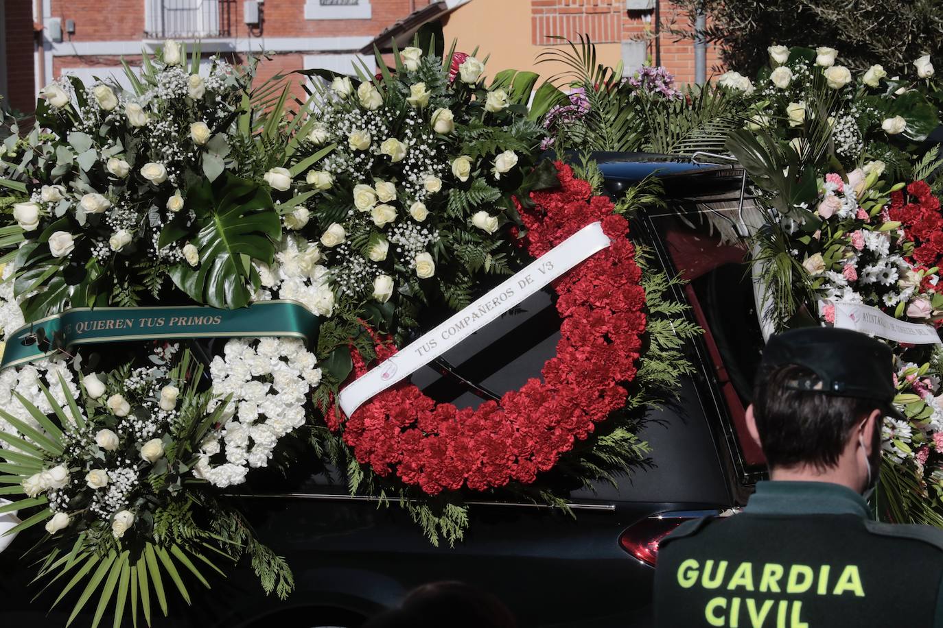 Funeral de Esther López en Traspinedo. 
