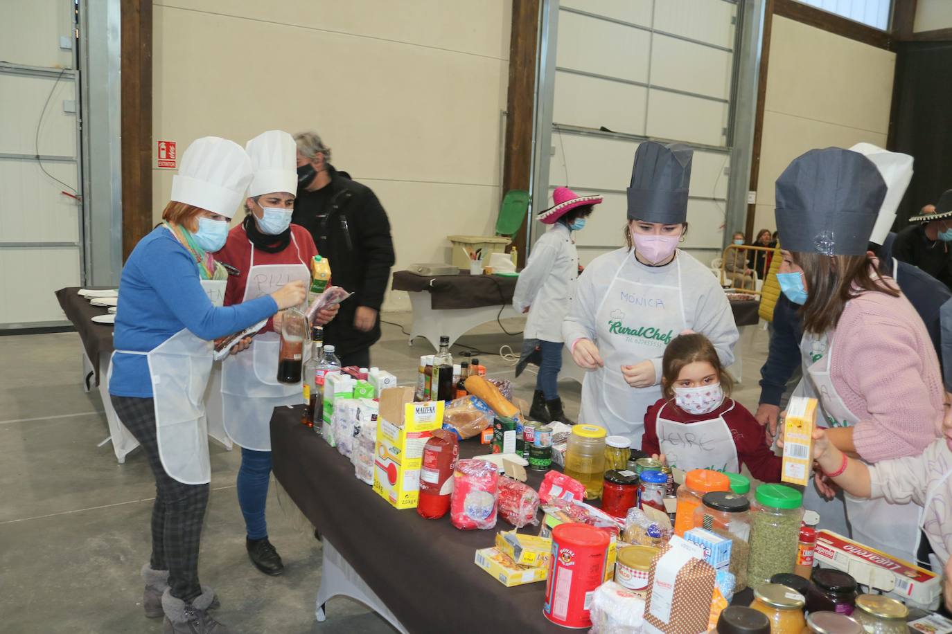 Fotos: Aspirantes a cocineros en Hornillos de Cerrato