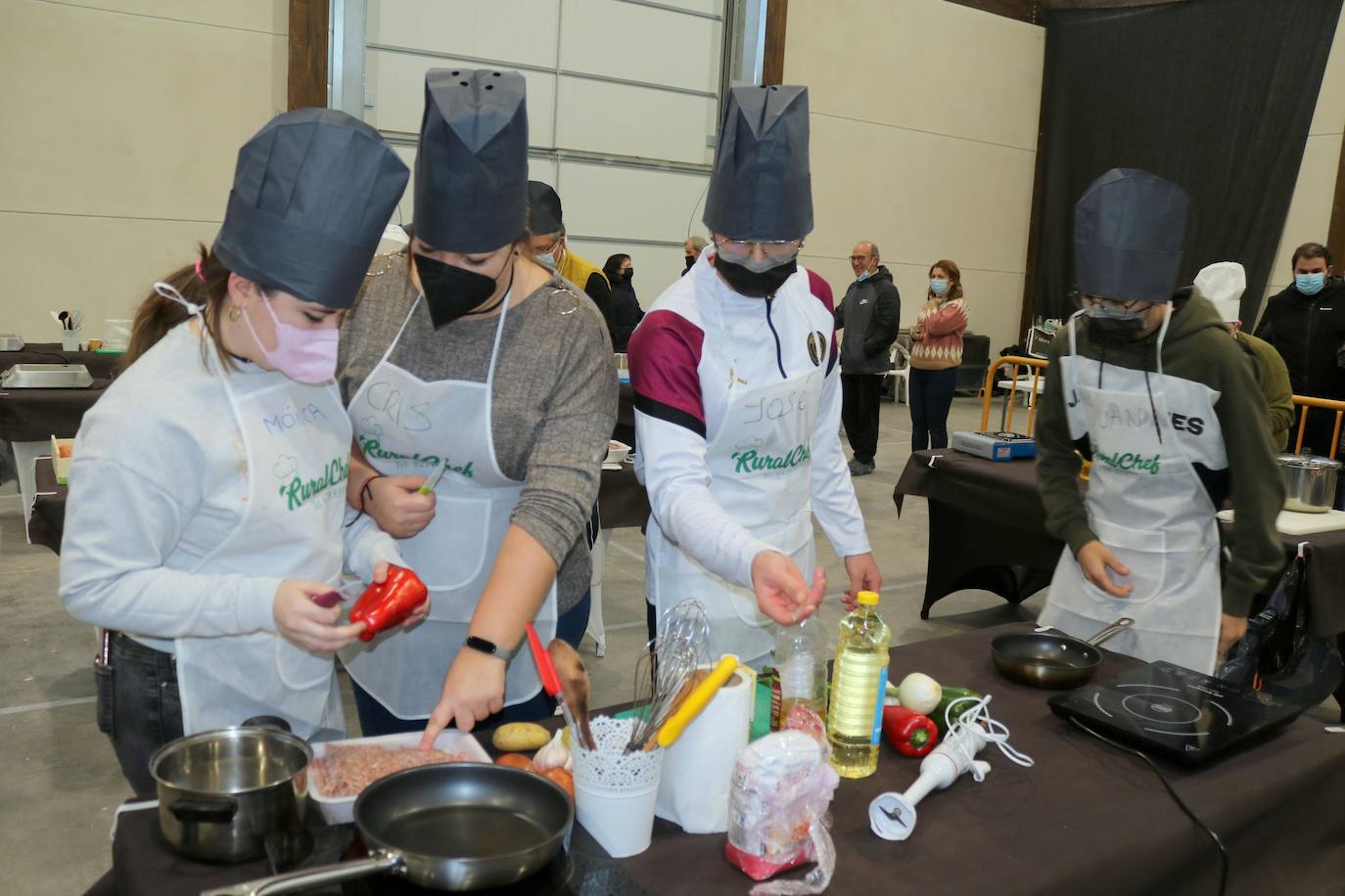 Fotos: Aspirantes a cocineros en Hornillos de Cerrato