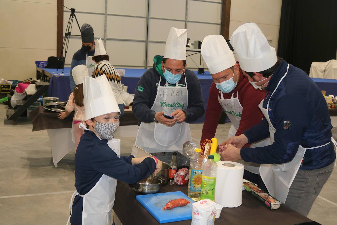 Fotos: Aspirantes a cocineros en Hornillos de Cerrato