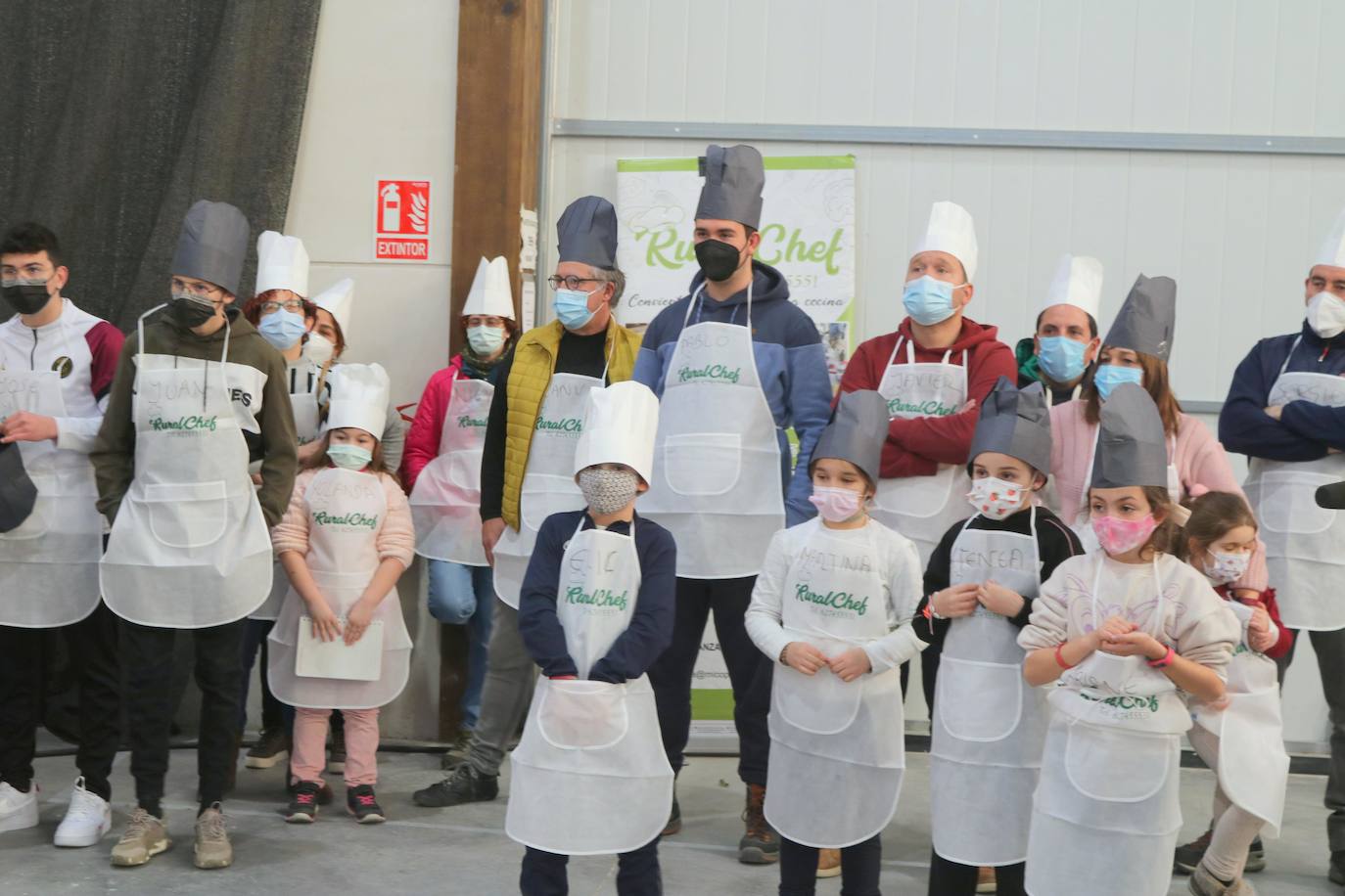 Fotos: Aspirantes a cocineros en Hornillos de Cerrato