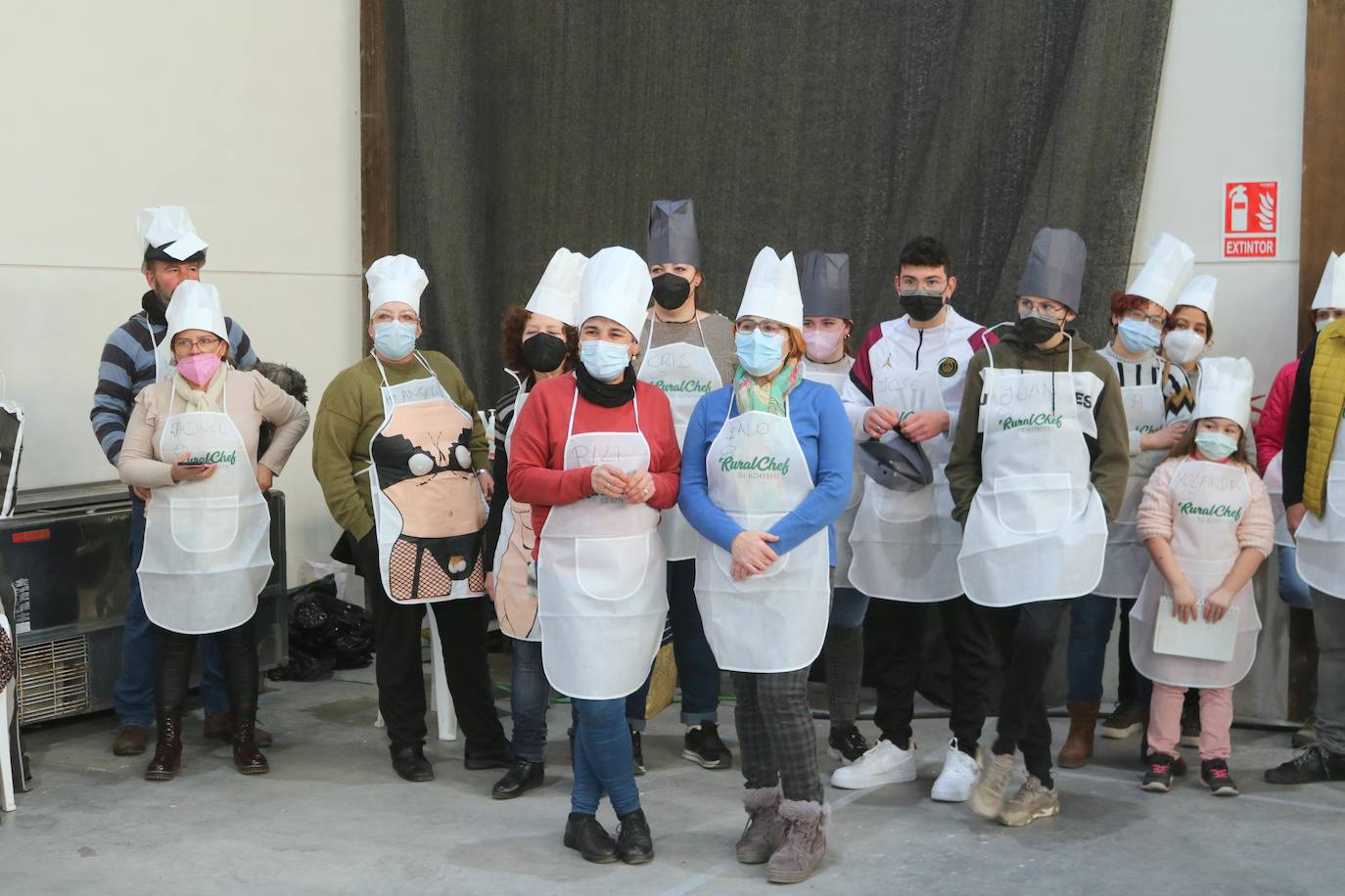 Fotos: Aspirantes a cocineros en Hornillos de Cerrato