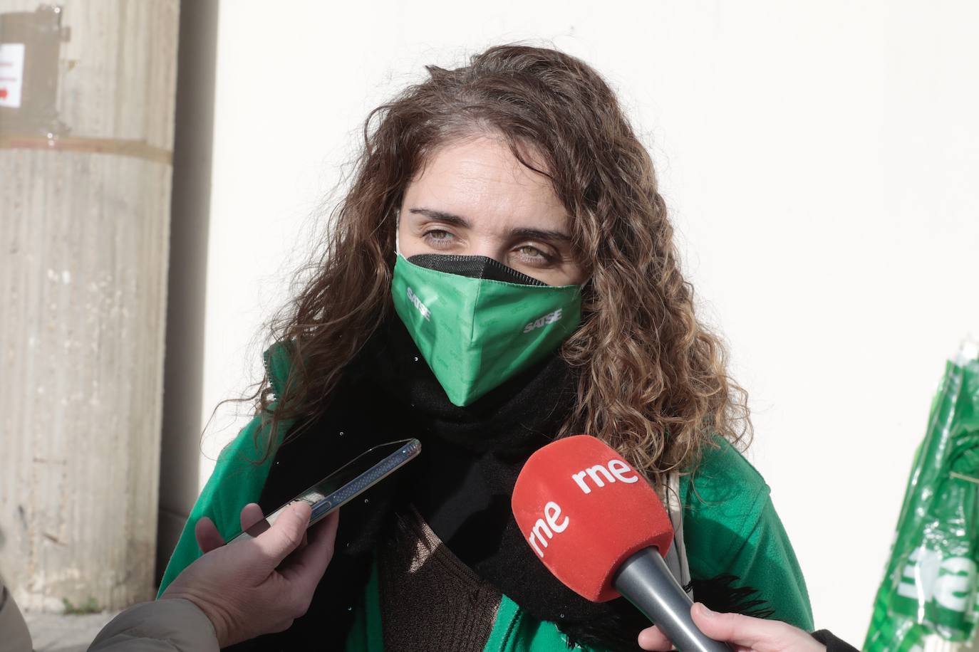 Fotos: Protesta de enfermeros y fisioterapeutas en Valladolid