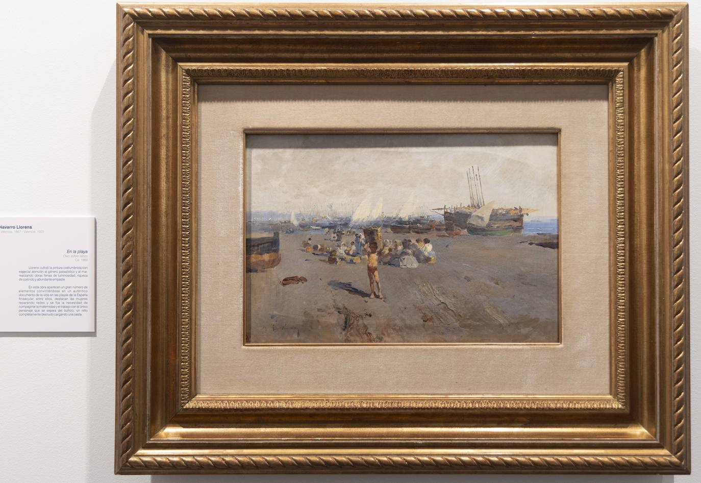 Varios momentos en la exposición 'Femenino rural', en la sala de la Pasión. 