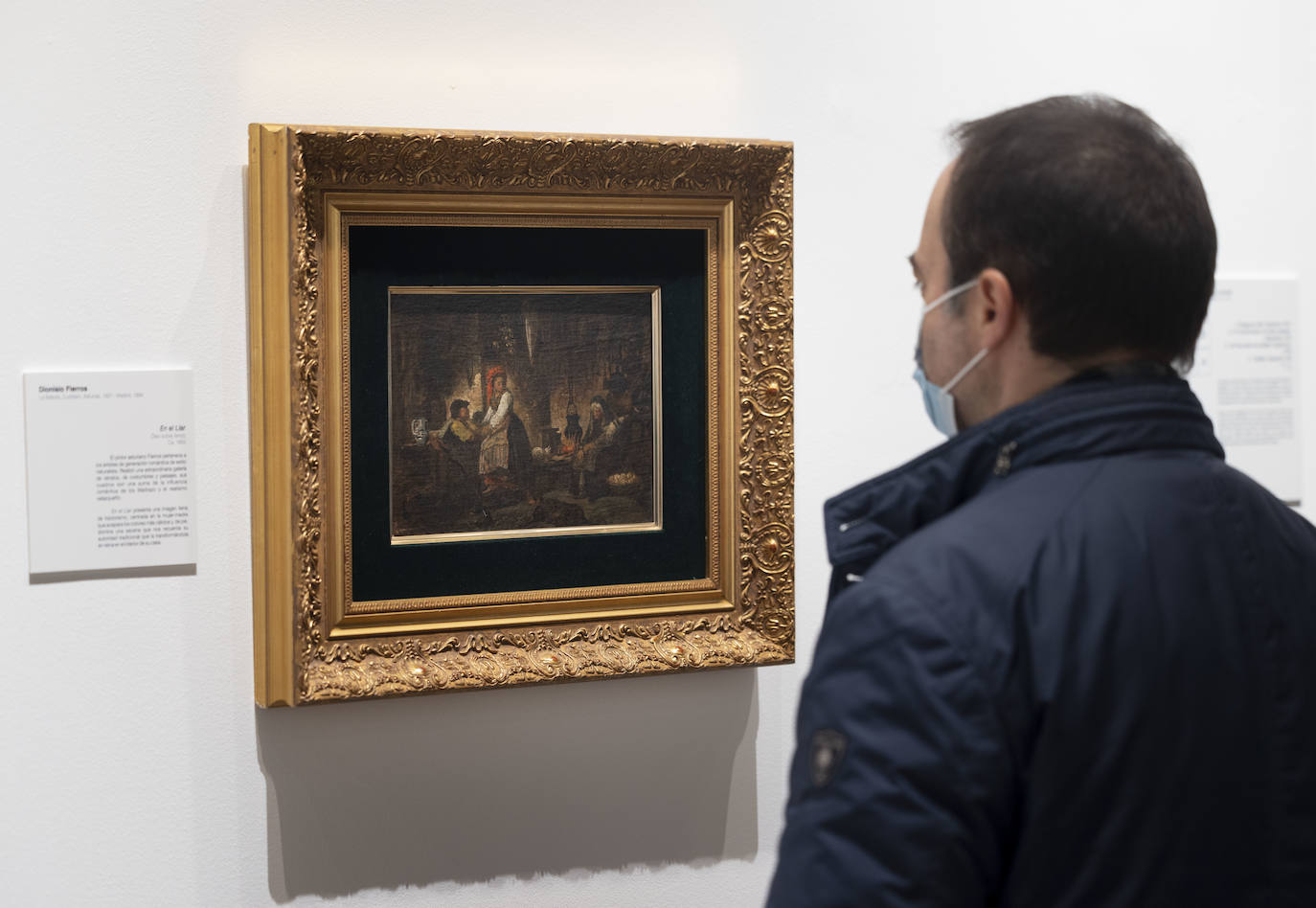 Varios momentos en la exposición 'Femenino rural', en la sala de la Pasión. 