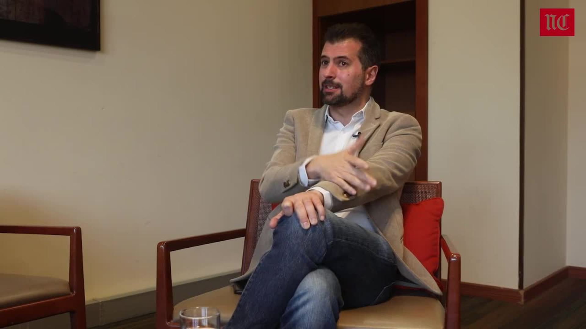 Entrevista con Luis Tudanca, candidado del PSOE a la presidencia de la Junta de Castilla y León