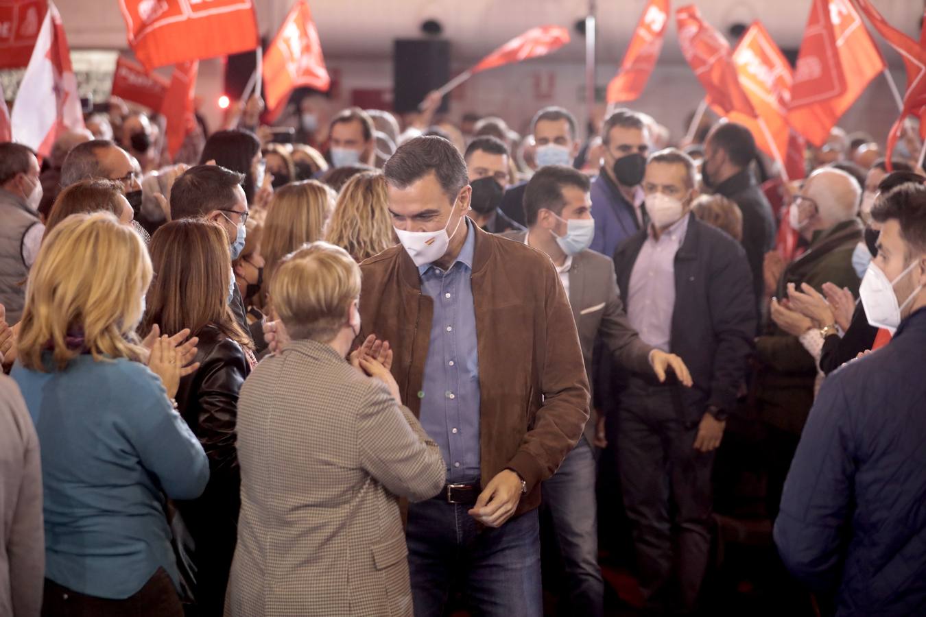 Fotos: Cierre de campaña del PSOE en Valladolid con Pedro Sánchez