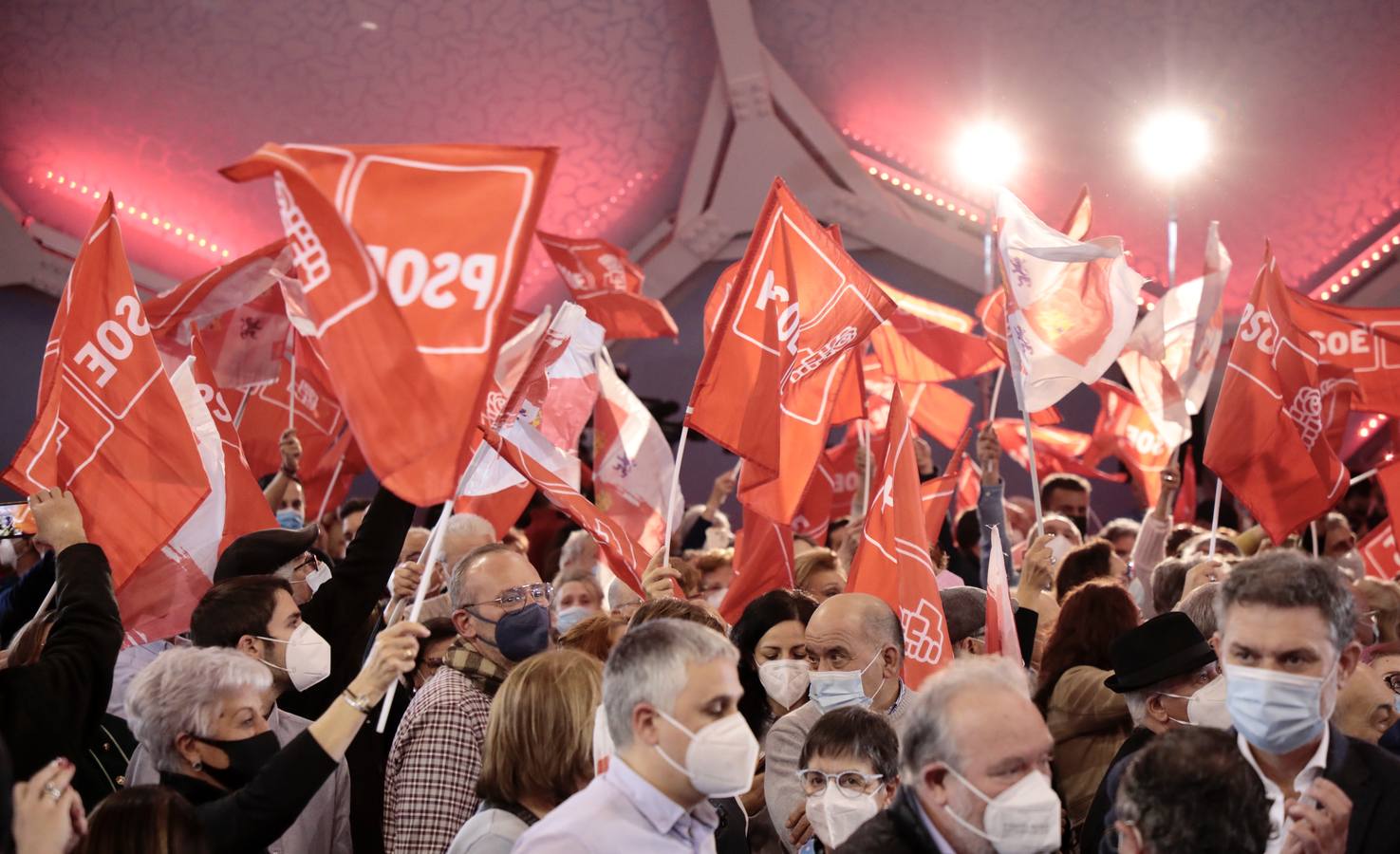 Fotos: Cierre de campaña del PSOE en Valladolid con Pedro Sánchez